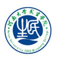 河南大学民生学院logo