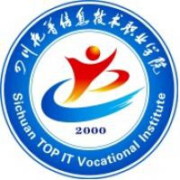 四川托普信息技术职业学院logo